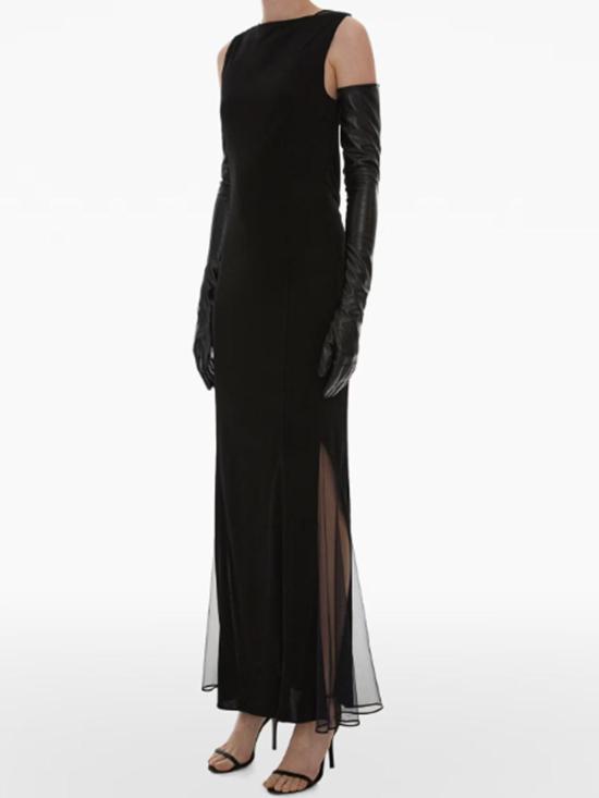  헬무트랭 롱 원피스 N09HW607001 Black - HELMUT LANG