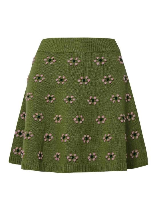  겐조 숏 원피스 FD62JU4083CF56 Green