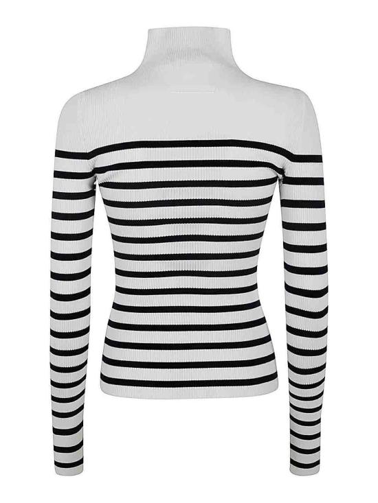 장 폴 고티에 터틀넥 2430FPL066M06301590159 White - JEAN PAUL GAULTIER