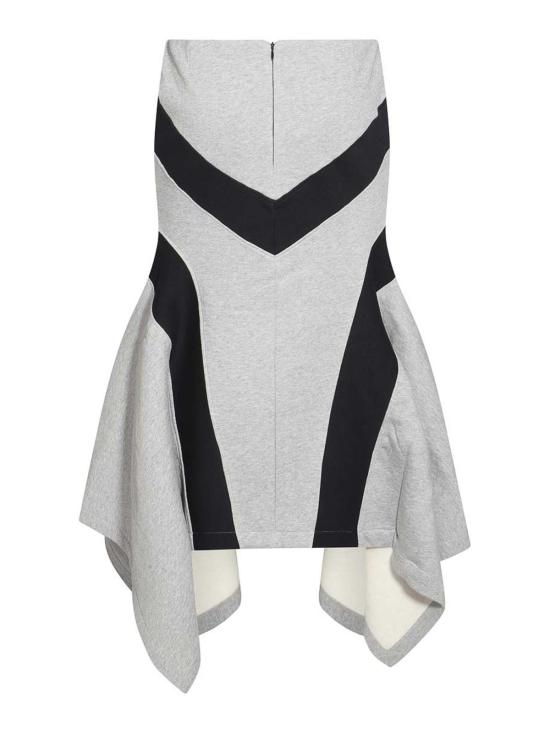 25FW 디 아티코 미디 스커트 247WCS254JF03183 Grey - THE ATTICO