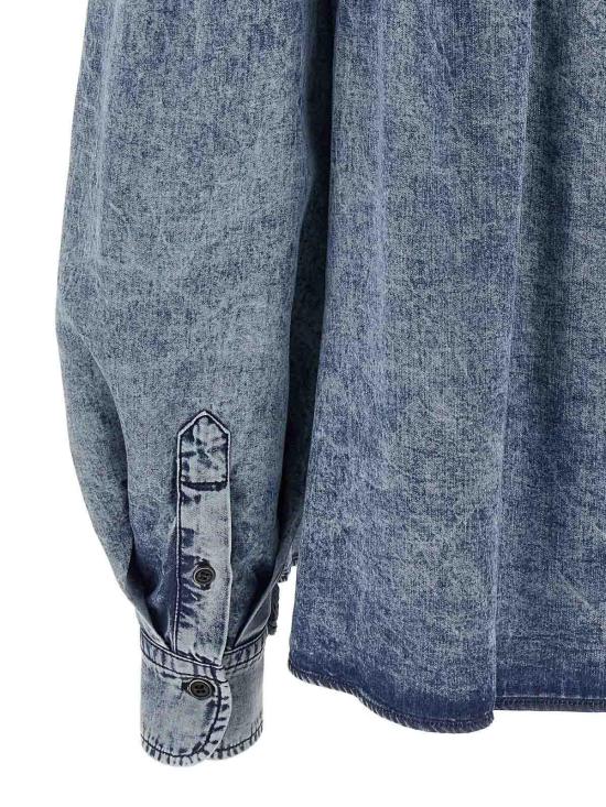  이자벨마랑에뚜왈 셔츠 CH0005FEB3H01E30BU Blue - ISABEL MARANT ETOILE