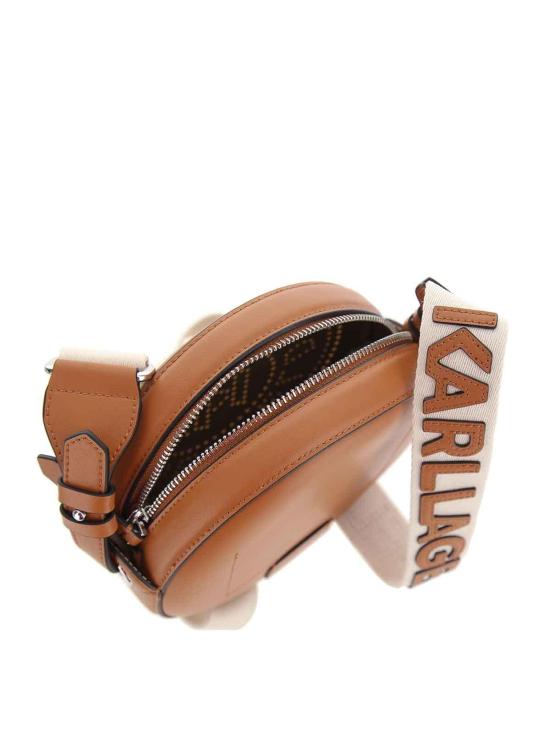  칼라거펠트 숄더백 231W3054774 Brown - KARL LAGERFELD