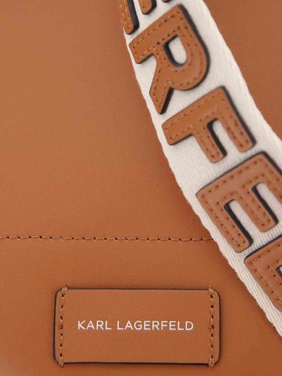  칼라거펠트 숄더백 231W3054774 Brown - KARL LAGERFELD