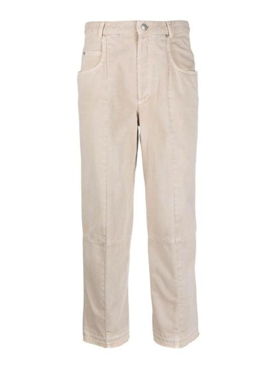  이자벨마랑 스트레이트 팬츠 23HPA0203FAA4D06I23EC Beige