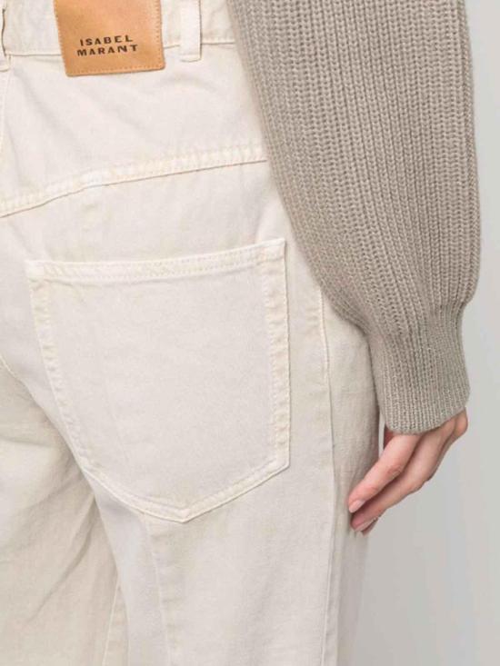  이자벨마랑 스트레이트 팬츠 23HPA0203FAA4D06I23EC Beige - ISABEL MARANT
