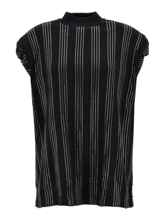  디 아티코 롱 원피스 247WCA359J048T100 Black