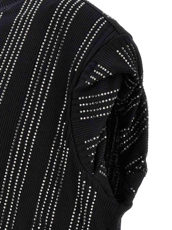  디 아티코 롱 원피스 247WCA359J048T100 Black - THE ATTICO