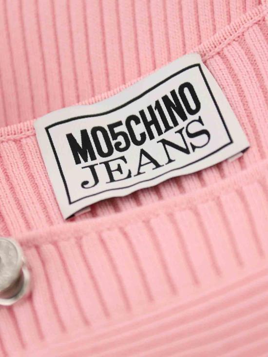 24FW 모스키노 미디 원피스 048337030224 Pink - MOSCHINO