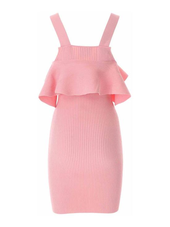 24FW 모스키노 미디 원피스 048337030224 Pink - MOSCHINO