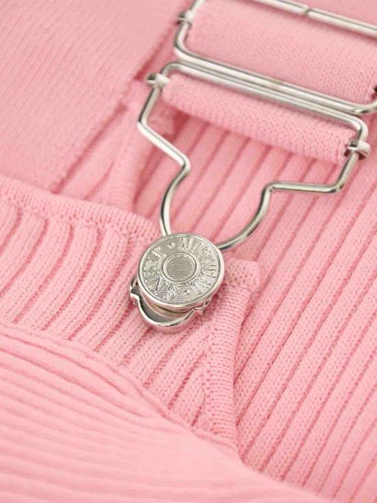 24FW 모스키노 미디 원피스 048337030224 Pink - MOSCHINO