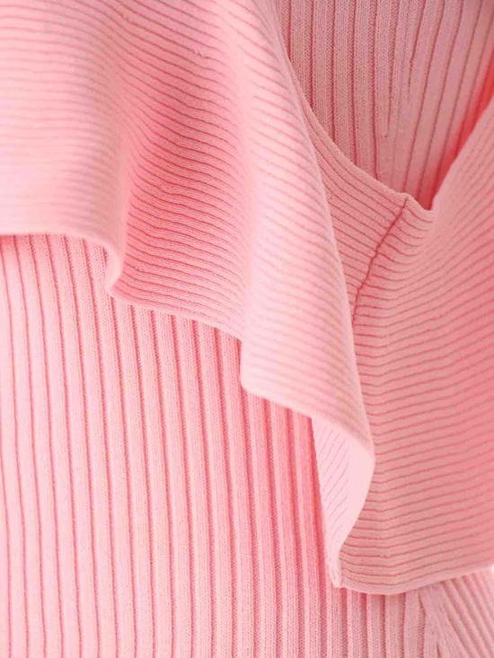 24FW 모스키노 미디 원피스 048337030224 Pink - MOSCHINO