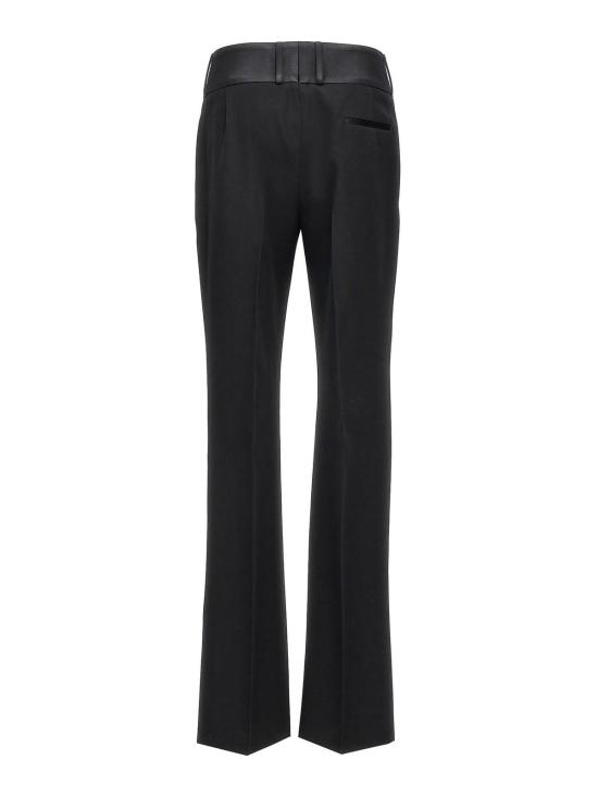 24FW 살바토레 페라가모 스트레이트 팬츠 770080NERO Black - SALVATORE FERRAGAMO