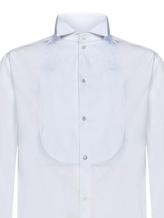  엠포리오 아르마니 긴팔 셔츠 D41C70D1C29101 White - EMPORIO ARMANI