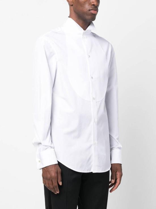  엠포리오 아르마니 긴팔 셔츠 D41C70D1C29101 White - EMPORIO ARMANI
