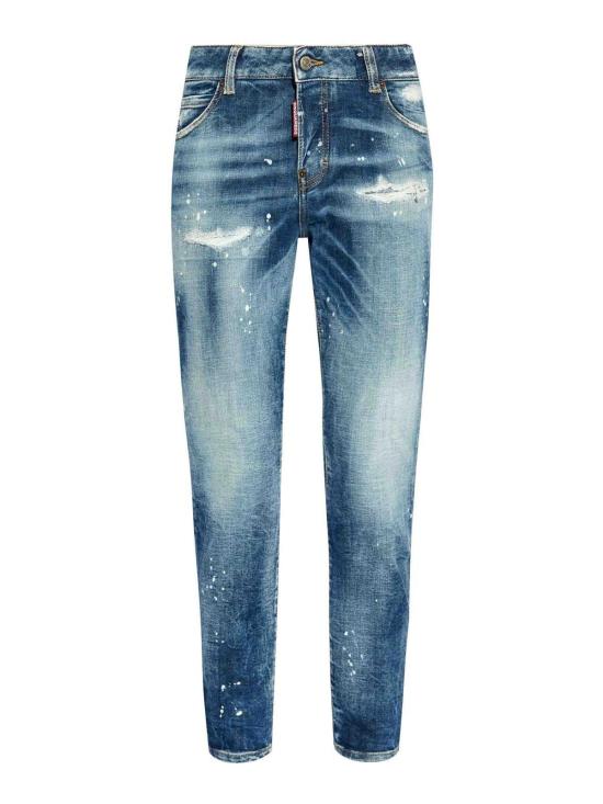 25FW 디스퀘어드2 스트레이트 팬츠 S75LB0979S30872470 Dark Blue