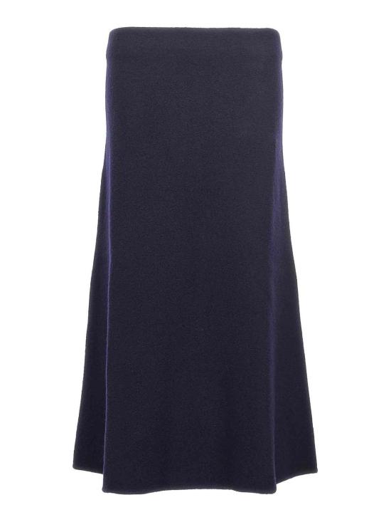  질샌더 롱 스커트 J02MA0248J14506402 Blue