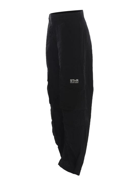 24FW 골든구스 스트레이트 팬츠 GWP01832P00145790100 Black - GOLDEN GOOSE