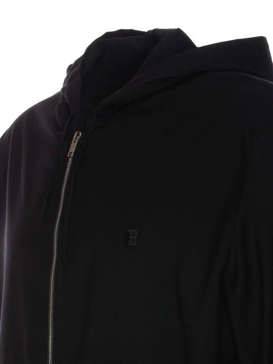  지방시 후드 티셔츠 BM017T1558001 Black - GIVENCHY