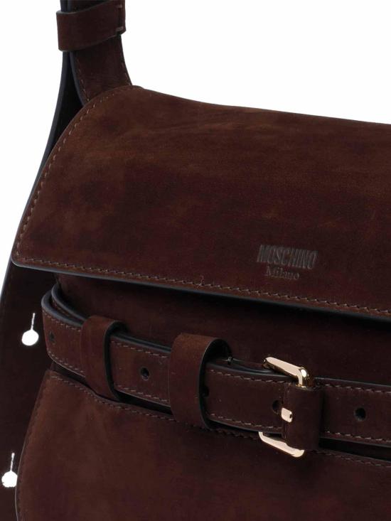25SS 모스키노 크로스백 758180350101 Brown - MOSCHINO