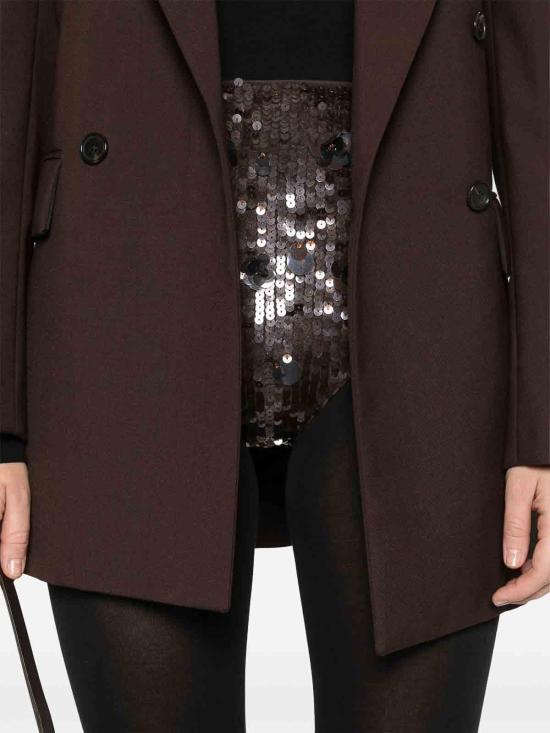  파로쉬 숏팬츠 D210570GLOW008 Brown - PAROSH