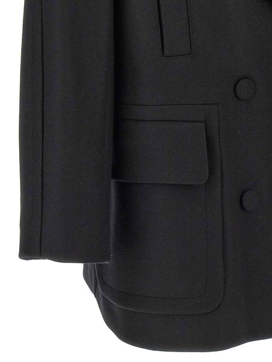 25FW 드리스 반 노튼 코트 2420102069223900 Black - DRIES VAN NOTEN