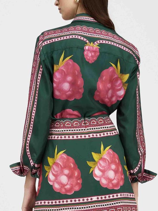  라 더블제이 셔츠 SHI0040SIL006FMB06GR04 Green - LA DOUBLEJ