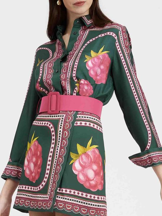  라 더블제이 셔츠 SHI0040SIL006FMB06GR04 Green - LA DOUBLEJ