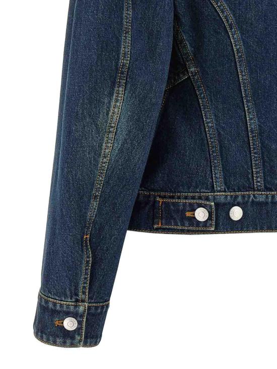  알렉산더 맥퀸 데님 자켓 794137QMACS4297 Blue - ALEXANDER MCQUEEN