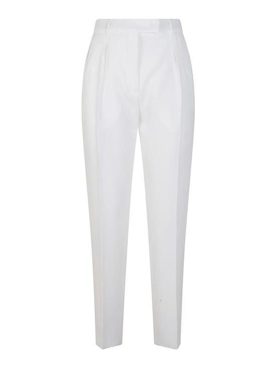 26SS 막스마라 스트레이트 팬츠 EGUALE2516131031600009 White