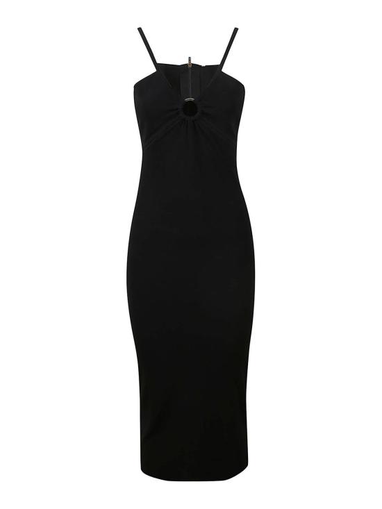 25FW 마이클 코어스 롱 원피스 MS4822X33D001 Black