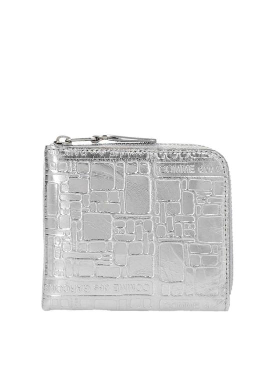 꼼데가르송 지갑 SA3100EGSILVER Silver