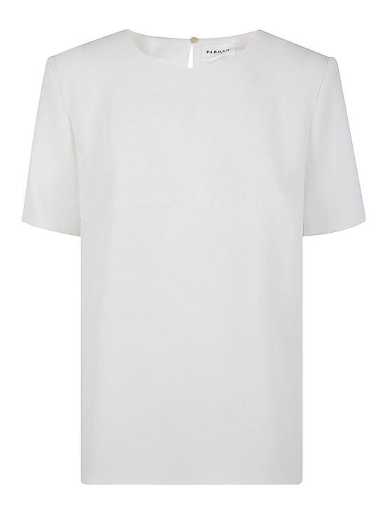  파로쉬 반팔 티셔츠 D312430POKER24002 White