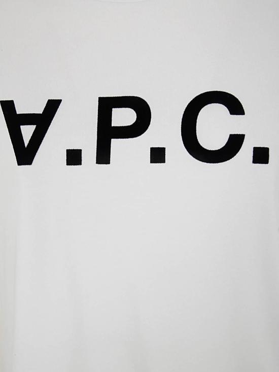  아페쎄 반팔 티셔츠 COHBMM26384TAE White - A.P.C.
