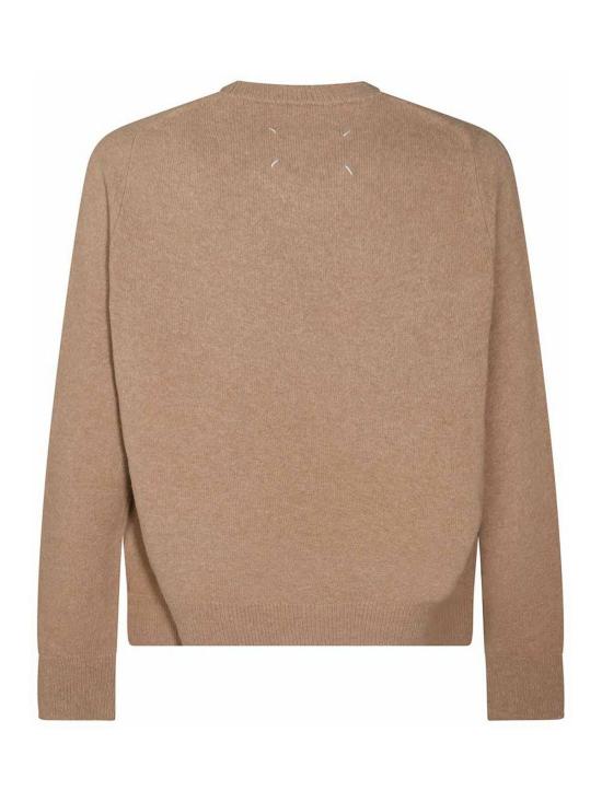  마르지엘라 크루넥 스웨터 S50HL0022M13058124M Beige - MAISON MARGIELA