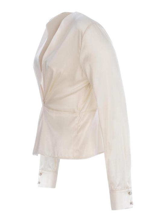  핑코 블라우스 100108ZR64O62 White - PINKO