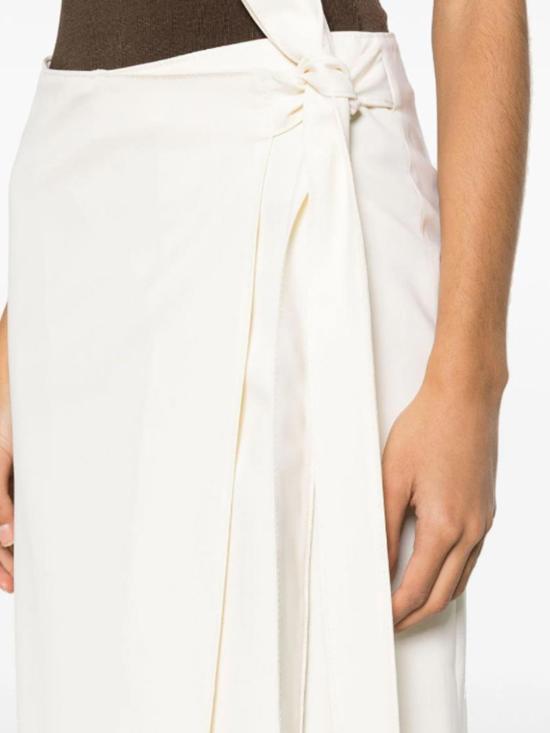 24FW 엠에스지엠 스커트 3641MDD0724720002 White - MSGM