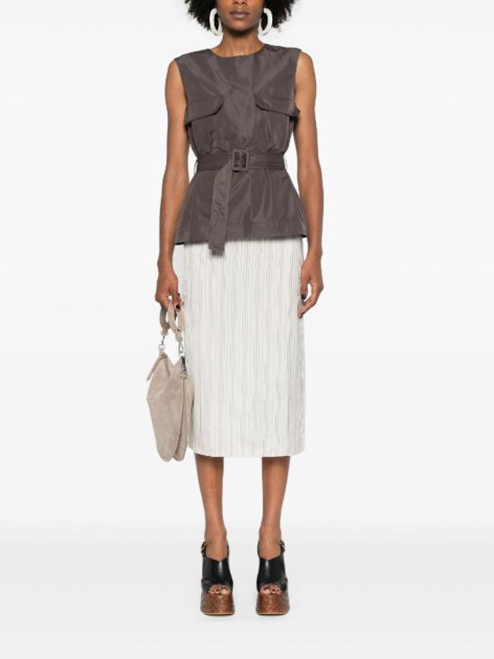 25FW 파로쉬 민소매 티셔츠 D313031PESCA067 Grey - PAROSH