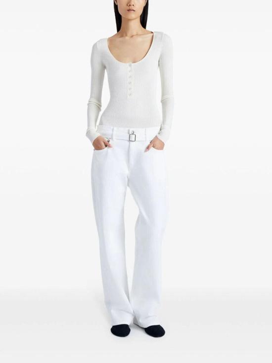  프로엔자슐러 데님 팬츠 R2438000DC060100 White - PROENZA SCHOULER