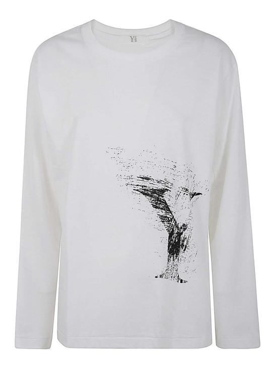 25FW 와이즈 요지 야마모토 탑 YBT826771 White