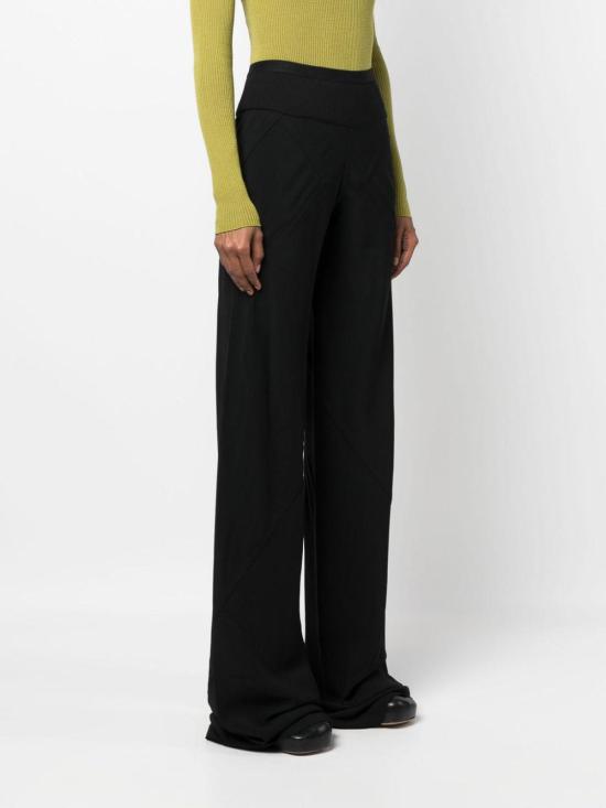  릭 오웬스 스트레이트 팬츠 RP02C1301BLACK Black - RICK OWENS