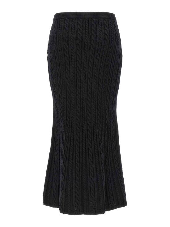  알레산드라리치 롱 스커트 FABX3870K43920060 Black - ALESSANDRA RICH