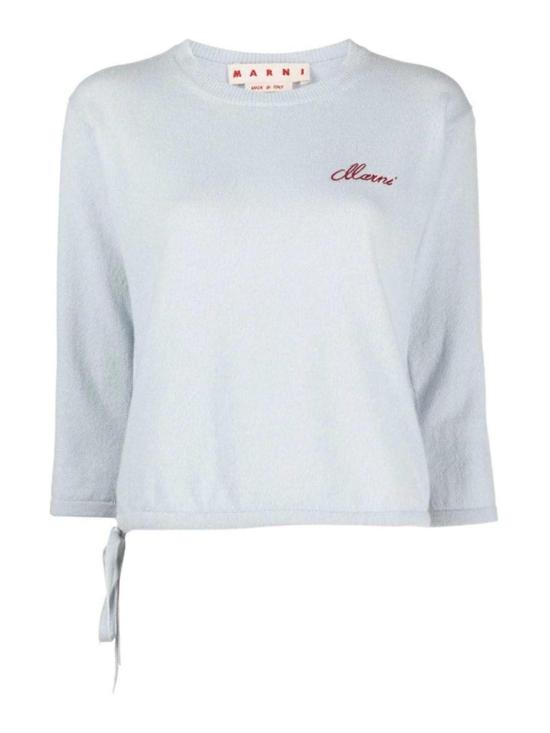  마르니 긴팔 티셔츠 GCMD0472A0UFX32400B21 Blue