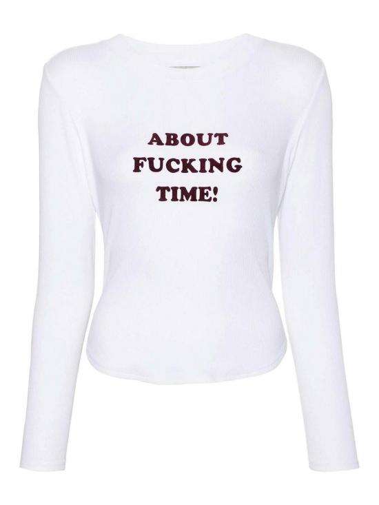  스텔라 맥카트니 긴팔 티셔츠 6J03003SPZ429228 White