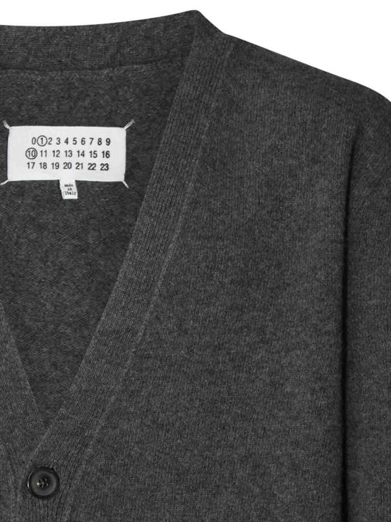  마르지엘라 워시드 램스울 가디건 S50HP0014M13058859M Grey - MAISON MARGIELA
