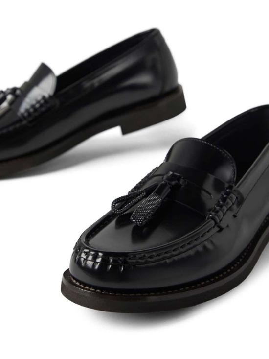  브루넬로 쿠치넬리 로퍼 MZVNG2739C101 BLACK - BRUNELLO CUCINELLI