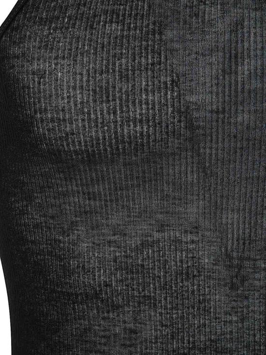  릭 오웬스 민소매 티셔츠 RU02D6150RC09 Black - RICK OWENS