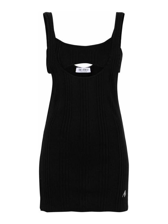 25FW 디 아티코 민소매 티셔츠 247WCT322J048100 Black