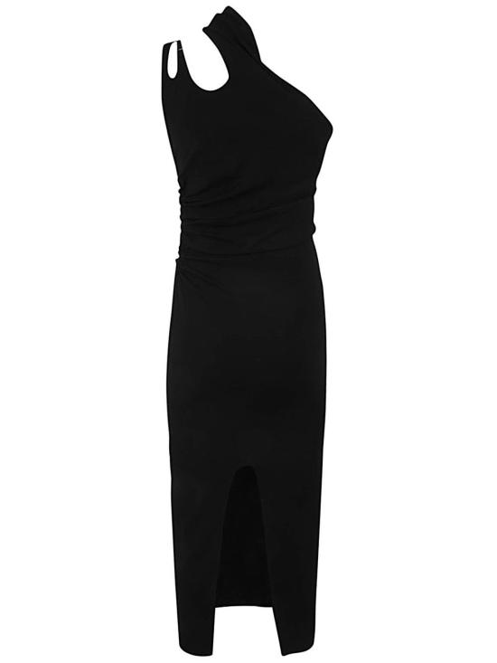  뮈글러 미디 스커트 23W1RO13084701999 Black - MUGLER