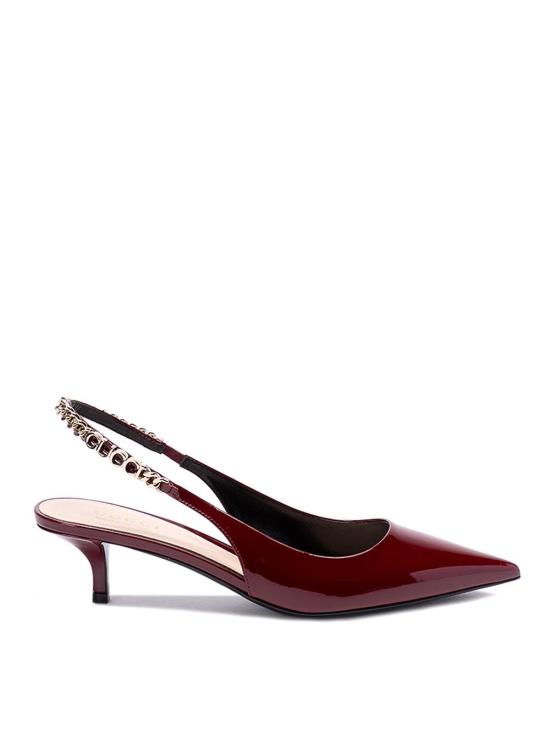  구찌 시뇨리아 슬링백 펌프스 782832BNC806207 DARK RED