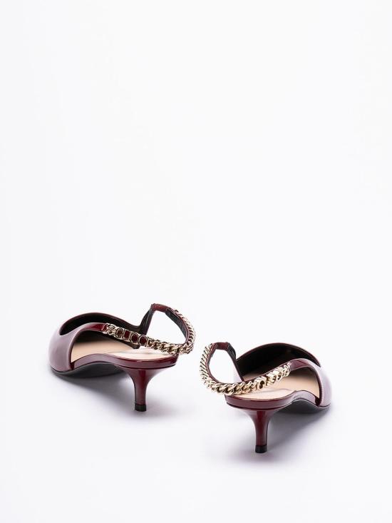  구찌 시뇨리아 슬링백 펌프스 782832BNC806207 DARK RED - GUCCI